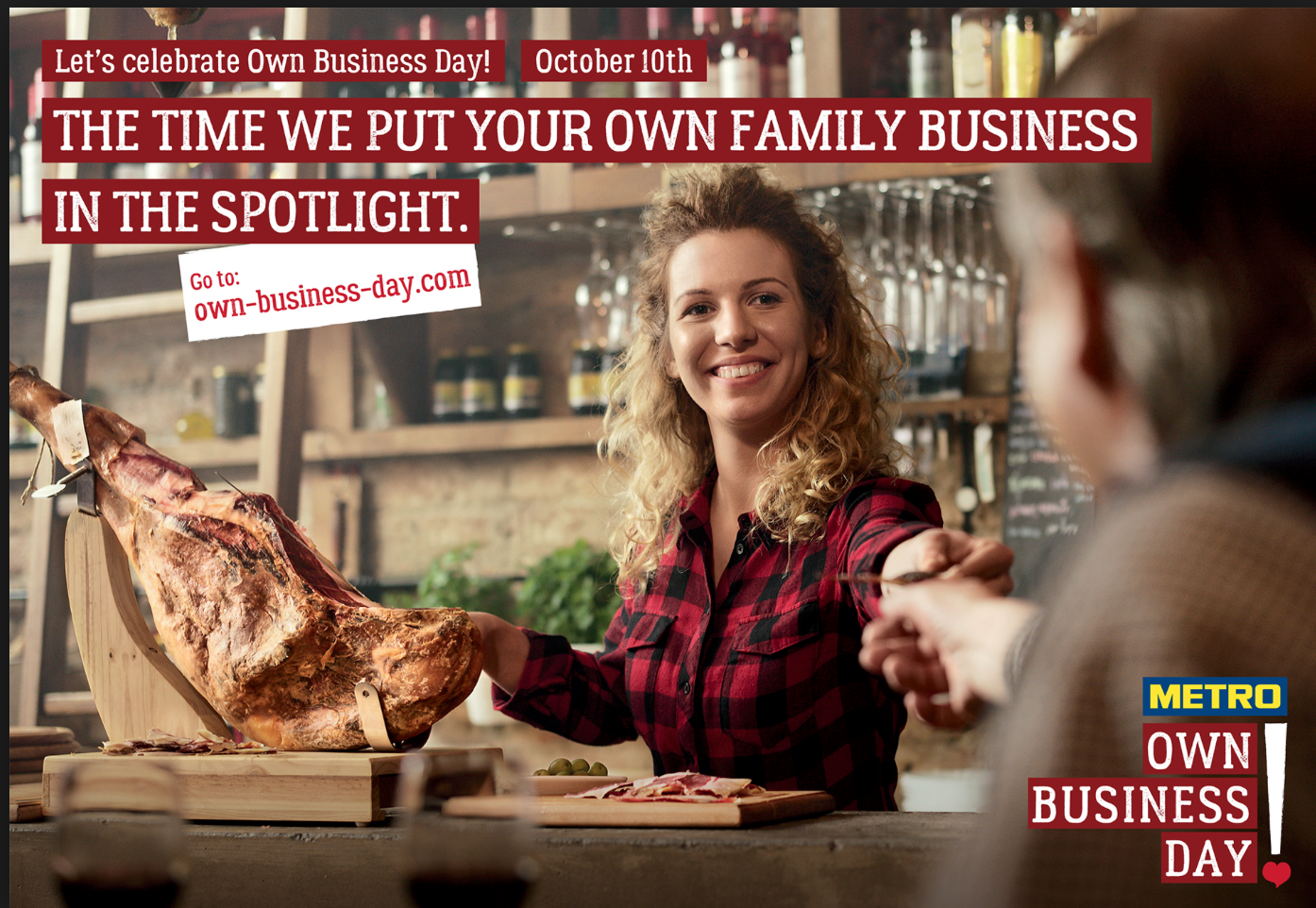 Eines der Key Visuals  zum METRO Own Business Day