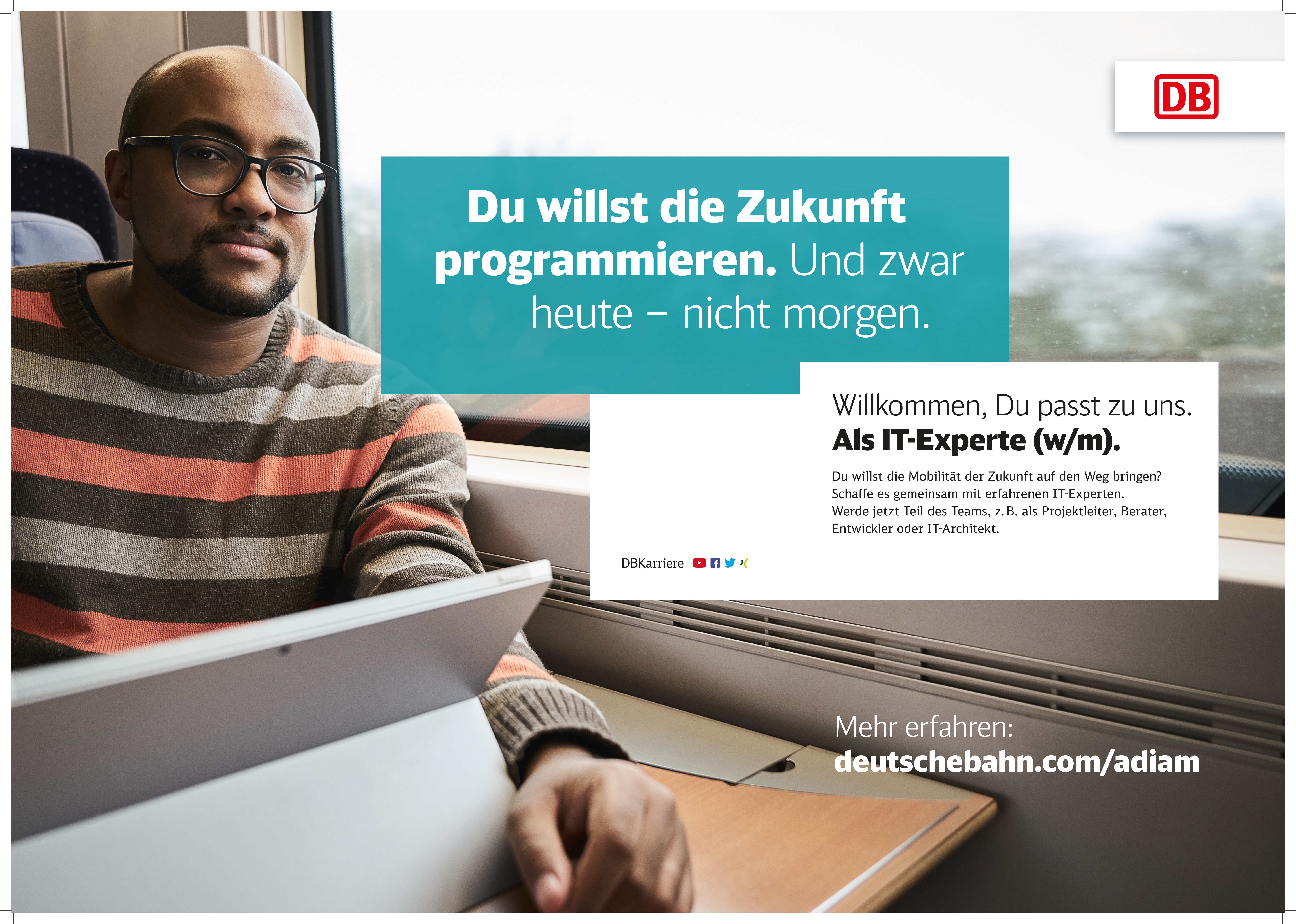 Die neue Employer Branding Kampagne der DB